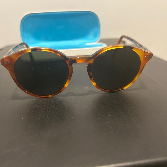 Warby Parker Brown Sunglasses with Dark Lenses